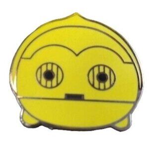 Disney C3PO Trading Pin Star Wars Robot Tsum Tsum Badge Lapel Pin Accessories